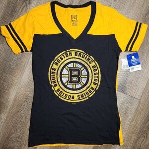 💛🐻🖤NWT!Fan Apparel Boston Bruins NHL T-Shirt Patrice Bergeron #37